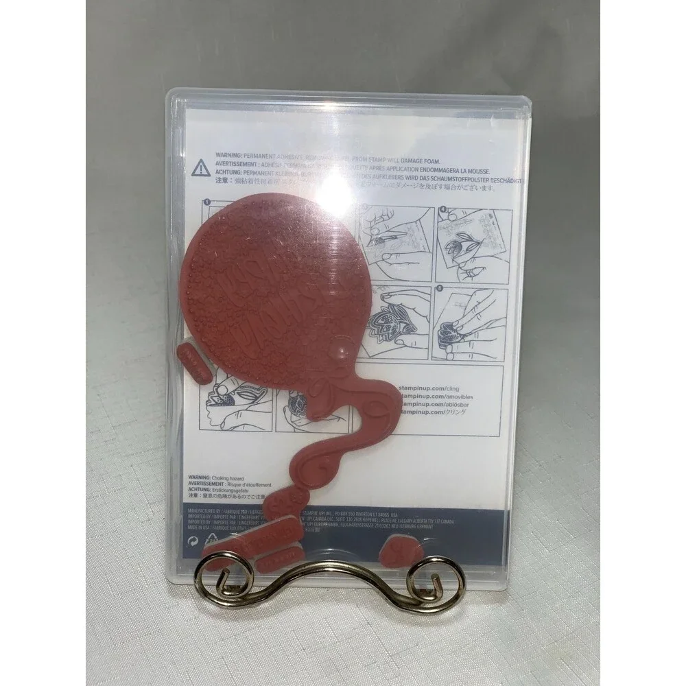 Stampin Up! Hooray You Cling Set Happy Birthday Card Celebrate Party Craft Scrap